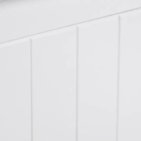 Maine White Ottoman Storage Bed - Sizes Available